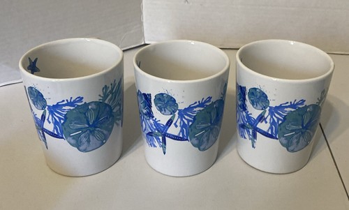 Royal Norfolk BEACH VIBE Seashell Collection 12 Oz. Getränkebecher Set 3 - Bild 3 von 8