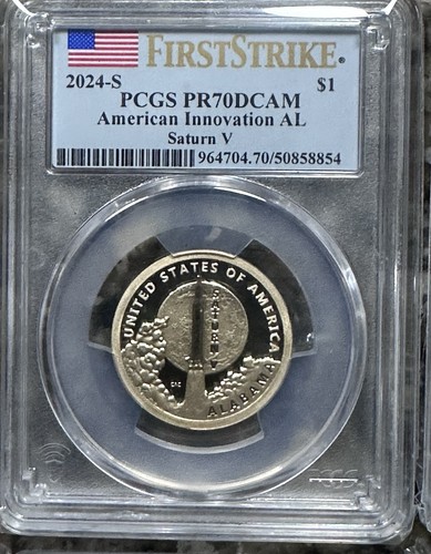 2024 S $1 American Innovation FS Proof Set PCGS PR70 - Picture 2 of 6