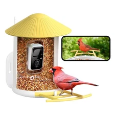 NETVUE by Birdfy Smart Bird Feeder with Camera, Bird Watching Camera, Auto Ca...