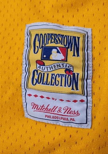 San Diego Padres Tony Gwynn 1982 Mitchell & Ness MLB Baseball Jersey Sewn 44 L - Picture 6 of 10
