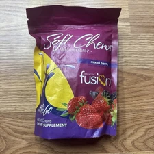 Bariatric Fusion Multivitamin Soft Chew Mixed Berry Fruit Flavor 60 Ct 