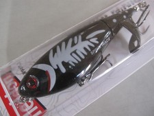 heddon Spinnin Image X9370 #302 Black/White Herring New Lure