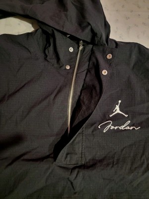 JORDAN MVP ANORAK JACKET BLACK SAIL MEN'S SIZE XL HF9293 010 NWT