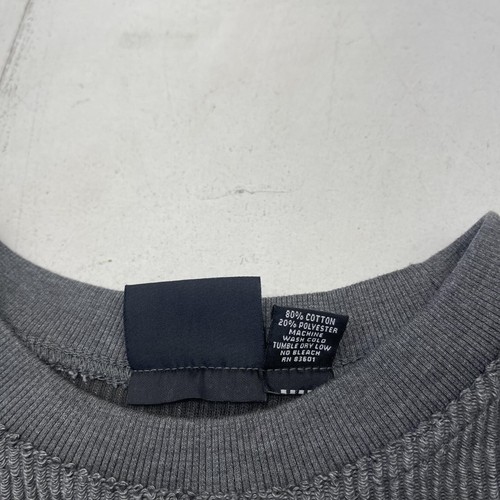 Pennant Sportswear Shirt Womens XL Gray Waffle Knit Thermal Long Sleeve - Picture 3 of 6