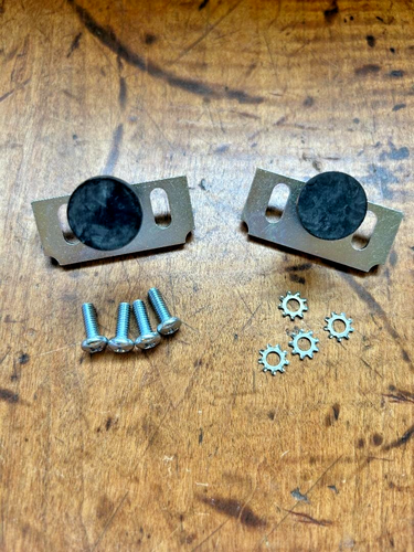 1956-1957 Chevy 4 DR HDTP Window Stop Kit, Front Door-NEW - Picture 3 of 3
