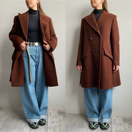 PRADA Damen Mantel Lana Wolle Oversize Größe 42 - Bild 1 von 18