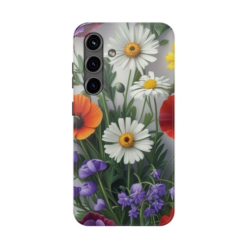 Phone Case Floral Wild Flowers Feminine Stylish Durable Fits iPhone Samsung - Picture 94 of 109