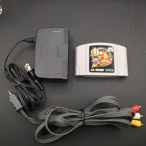 Nintendo 64 Console Black Box Controller N64 Made in Japan Tested - Picture 2 of 15