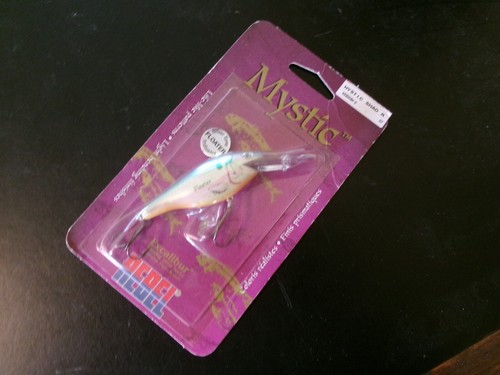 Rebel Mystic Shad R Crankbait 1996 Vintage nos - Picture 2 of 3