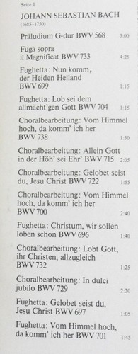 Werner Jacob spielt weihnachtliche Orgelmusik Hildebrandtorgel Eterna Vinyl LP - Bild 3 von 4