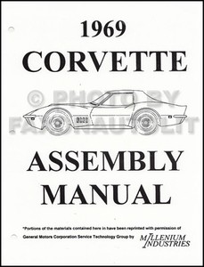 1969 Corvette Assembly Manual 69