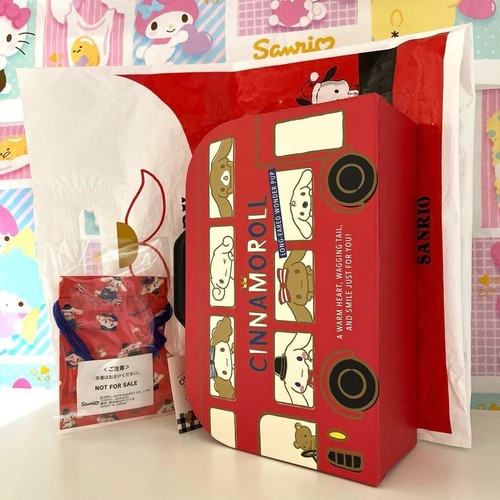 Estuche maletero Sanrio Cinnamoroll 2018 invierno Navidad promoción Japón lata limitada - Imagen 19 de 20