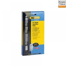 Tacwise 91 Narrow Crown Staples Selection - Electric Tackers (Pack 2800)