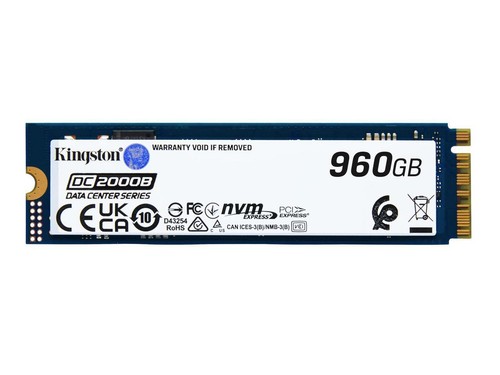 Kingston Data Center DC2000B - SSD - Enterprise - 960 GB - PCIe 4.0 x4 (NVMe) - Picture 2 of 5