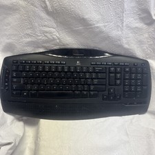 Logitech MX 3200 cordless Keyboard Wireless MX3200 867773-0403 NO RECEIVER 4.H3