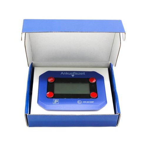 THOMATEX Elektronische Parkscheibe digitale Parkuhr + KBA StVO Zulassung + NEU - Imagen 7 de 12