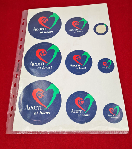 Collectable Acorn A3 Poster and Stickers "Acorn at heart" & "Faster on the draw" - Picture 3 of 4