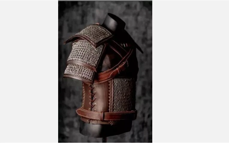 VENTA DE FIN DE SEMANA Halloween El Brujo Geralt de Rivia Disfraz Cuero Juegos con disfraces Armadura Foto 2 de 4