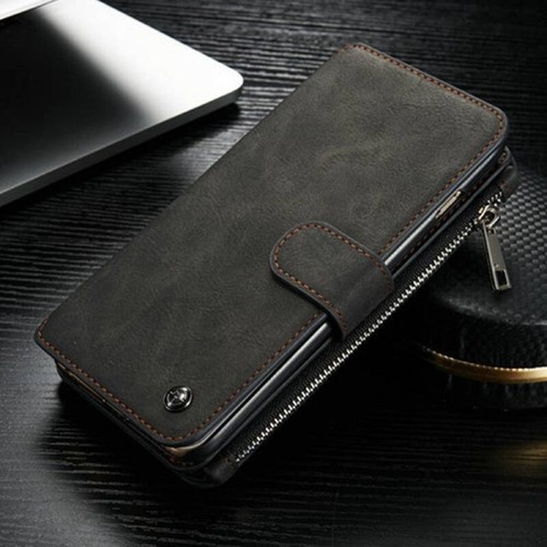 Leather Wallet Phone Case For 5s With Antifall Protection And Chain Loop - Photo 3 sur 10