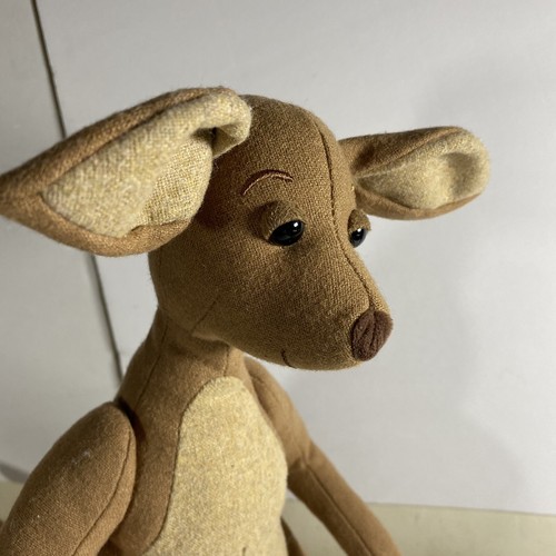 RARE 18 inch Disney Christopher Robin Kanga Missing Roo Single Plush Only - Picture 3 of 11