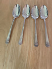 4 April pattern 1950’s Wm. Rogers & SonFlatware Is Silver Plate tea spoons Vtg