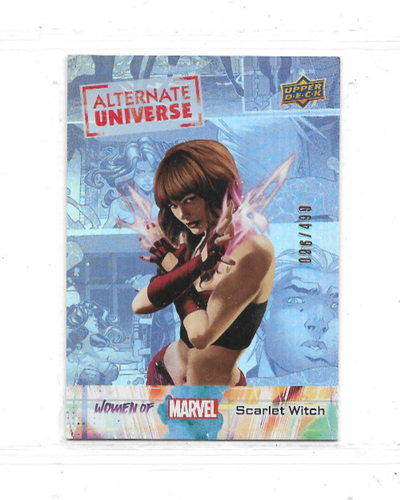 2024 Upper Deck - Women Of Marvel - Parallel & Chase Card Selection NM - Picture 89 of 92