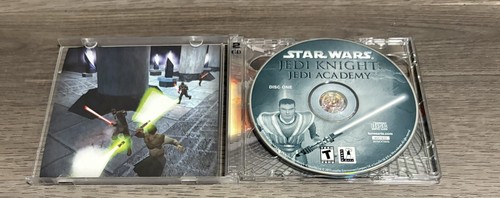 Star Wars: Jedi Knight - Jedi Academy (PC, 2003) TESTATO FUNZIONANTE con manuale - Foto 2 di 4