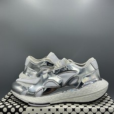 Adidas X Stella McCartney Ultraboost 22 Running Shoes Silver White UK 4 EU 36.5
