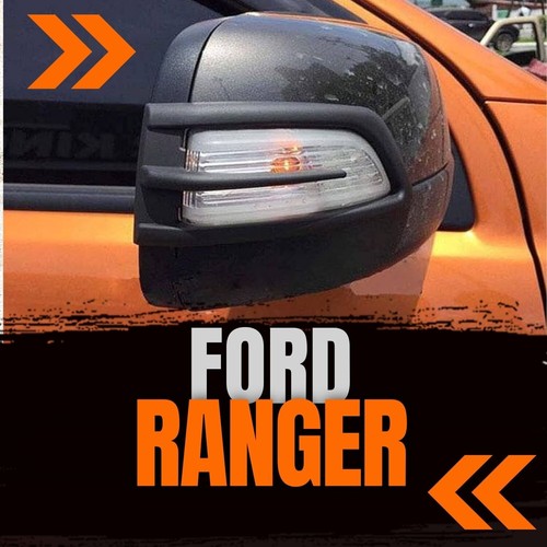 MATT BLACK INDICATOR TRIM For Ford Ranger PX PX2 PX3 XL XLT XLS Wildtrak 2011-22 - Picture 2 of 7
