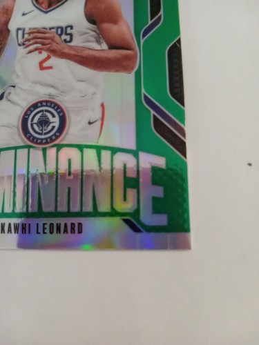 2024-25 Panini Prizm - Dominance Kawhi Leonard #18 Green Prizm - Picture 6 of 8
