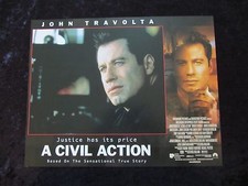 Cartes lobby Une action civile - John Travolta, Robert Duvall