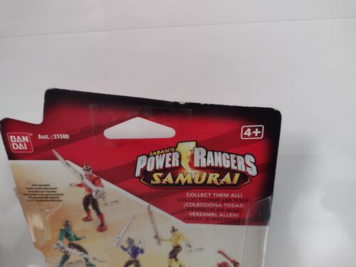 Figura de acción Power Rangers Samurai Mega Ranger Tierra Amarilla - Imagen 3 de 3