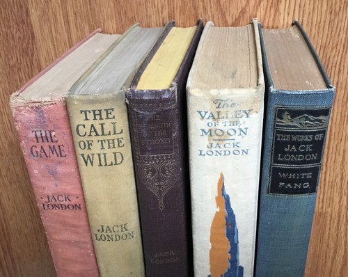 Lot Old JACK LONDON Books CALL WILD Strength Strong WHITE FANG Valley Moon GAME - 第 2/12 張圖片