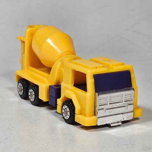 HASBRO VTG 1992 TRANSFORMERS G1 EUROPEAN CONSTRUCTICONS MIXER MIXMASTER ROBOT - Picture 13 of 15