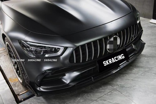 Kits de carrocería de fibra de carbono real parachoques delantero alerón labial se adapta a Benz AMG GT43 GT53 - Imagen 8 de 17