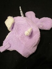 Baby Girls' 2pk Fleece Beanie with Mittens - Cat  Jack Purple 0-6M Unicorn