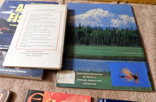 Alaska Fly Tying Fishing Alaska Egg Fish Cures Lot of 6 Books Fishing Lodge - Picture 5 of 24