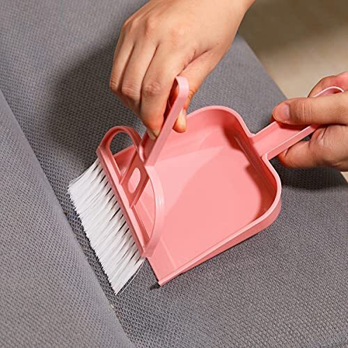 Paquete de 3 mini conjunto de herramientas de limpieza para jaula de escritorio coche mascota - Imagen 4 de 7