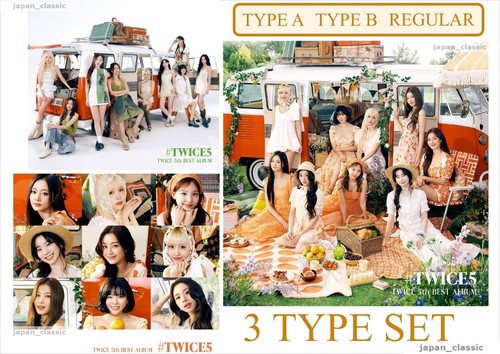 TWICE #TWICE5 LIMITED EDITION CD A B REGULAR CD JAPANESE JAPAN EXCLUSIVE EDITION - Picture 11 of 11