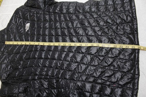 Abrigo Chaqueta Termoball THE NORTH FACE Para Mujer Mediano Negro Cremallera Completa Puffer - Imagen 9 de 17