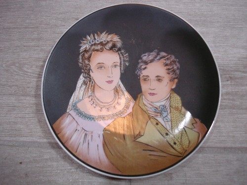 4-GOLDEN CROWN E&R JAEGER & CO NAPOLEON ERA DRESS PLATES BAVARIA GERMANY - Picture 2 of 10