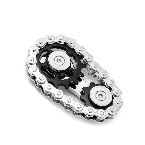 Gyroscope Fidget Spinner Spinning Top Wheel Gear Chain Gyroscope Adult - Picture 13 of 16