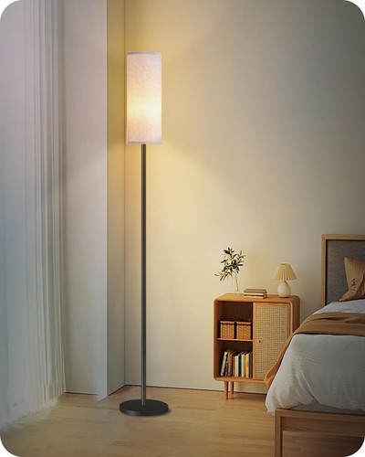 Dimmable Floor Lamp for Living Room, Corner Floor Lamp with Remote, 66'' Stan... - Picture 8 of 9