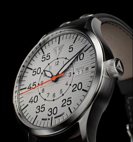 Junkers Herren Automatik Armbanduhr Baumuster 9.52.01.03 Fliegeruhr Beobachte... - Bild 2 von 5