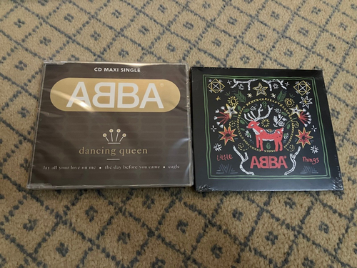 ABBA Dancing Queen Little Things CD Singles MINT NEW SEALED - Picture 1 of 2