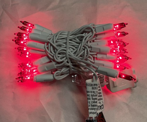 Amerikanische Beleuchtung Innen und Außen Urlaub Weihnachtsdekoration 8 Fuß rot. - Bild 4 von 9