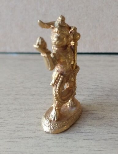 1 pieza figura artesanal de latón Hanuman/mono - Imagen 2 de 6