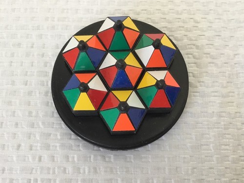 Vtg Lot 1982 Rubik’s Revenge, Rubik’s Cube, Circus 7 Color Match Game Japan - Picture 7 of 9