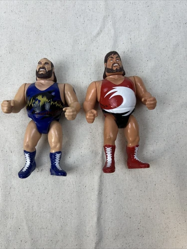 WWF Hasbro The Natural Disasters Earthquake Typhoon 1992 Series 3 WWE WCW AEW