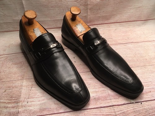Johnson & Murphy Mens Black Signature Loafers Sz. 12 M - Picture 3 of 10